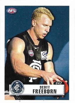 2001 ESP AFL Team & Player Stickers #42 Scott Freeborn Front